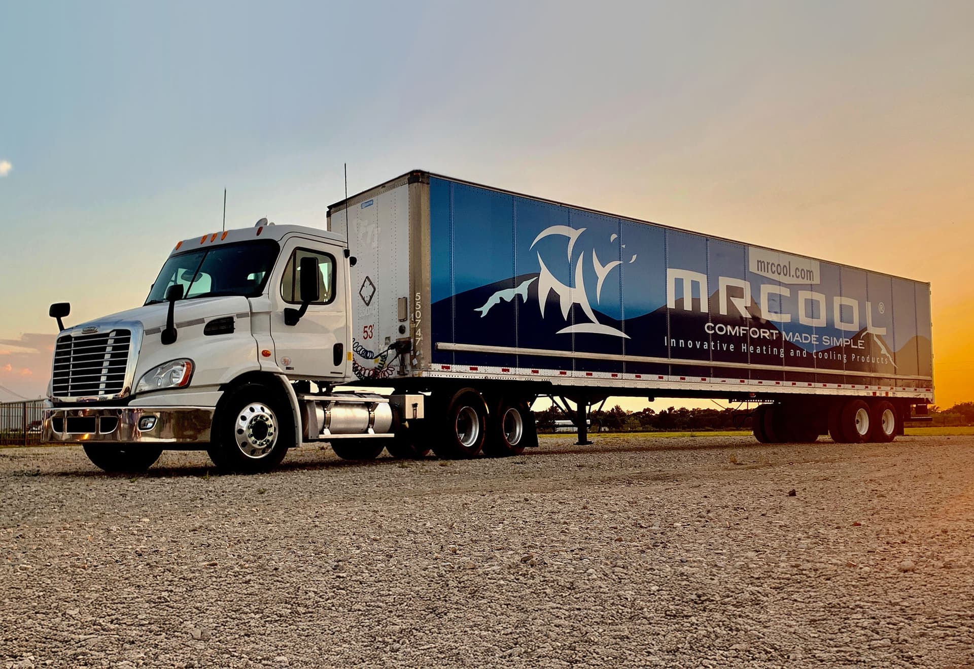MRCOOL semi truck